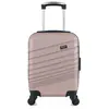 wave paris - valise cabine xxs tigre 46 cm 4 roues - rose dore