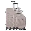 Set De 4 Valises Tigre-M - WAVE PARIS - Rose Dore - 75 cm - 4 Roues