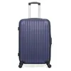 Hero - Valise Moyen Séjour 4 roues simples Carpates 65 cm bleu marine T.U