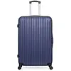 - valise grand format carpates 75 cm 4 roues - marine