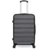 HERO - Valise Weekend ABS RENOSO 65 cm 4 Roues - GRIS FONCE