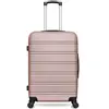 HERO - Valise Weekend ABS RENOSO 65 cm 4 Roues - ROSE DORE