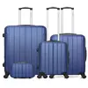bluestar - set de 4 valises napoli-c 75 cm 4 roues - marine