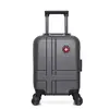 swiss kopper - valise cabine xs uster 4 roues 46 cm - gris fonce