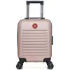SWISS KOPPER - Valise Cabine XS WIL 4 Roues 46 cm - ROSE DORE