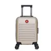 SWISS KOPPER - Valise Cabine XS WIL 4 Roues 46 cm - BEIGE