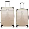 Non communiqué Lot de 2 valises grand format et weekend ottawa beige