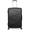 Valise - WAVE PARIS - AMAZONE - Grand format - 4 roues - 75 cm - Noir