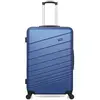 WAVE PARIS - valise grand format abs tigre 4 roues 75 cm - marine