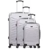 WAVE PARIS - SET DE 3 ABS CONGO 4 Roues - GRIS