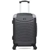 - valise cabine abs congo 4 roues 55 cm - noir