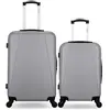 - lot de 2 - valise weekend et valise cabine lanzarote - gris