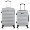 bluestar - lot de 2 - valise weekend et valise cabine brazilia - gris