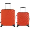 - lot de 2 - valise weekend et valise cabine danube - orange
