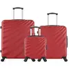 - lot de 3 - valise grand format, valise weekend et valise cabine xxs ...