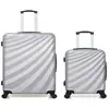- lot de 2 - valises grand format et cabine danube - gris