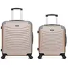 Wave Paris - lot de 2 valises week-end et cabine congo - beige