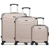 - lot de 3 - valise grand format, valise weekend et valise cabine xxs ...