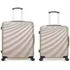 Wave Paris - Lot de 2 valises Grand Format et Week-end DANUBE TU