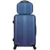 Hero - lot de 2 valises weekend et vanity abs lipari - marine