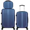 - lot de 3 - valise weekend, valise cabine et vanity lipari - marine