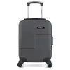BLUESTAR - Valise Cabine XXS ABS MIAMI 4 Roues 46 cm - Gris