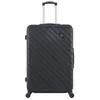 Valise grand format ABS Cite 4 roues 75 cm, noir - Bluestar