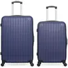 - lot de 2 - valise grand format et valise weekend carpates - marine
