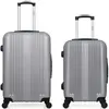 Hero - lot de 2 valises weekend et cabine lipari - gris