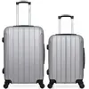 Non communiqué Lot de 2 - valise weekend et valise cabine fogo HERO - gris