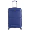 Valise - OBAGO - L - Grand Format - Polypropylène - 4 roulettes - marine