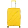 Obago - Valise Moyen Séjour 4 roues simples 65 cm Persée jaune T.U