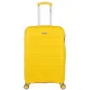 Obago - Valise Moyen Séjour 4 roues simples 65 cm Phenix jaune T.U