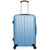 Valise - HERO - FOGO - Weekend - 4 roues - 65 cm - Bleu doré