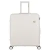 obago - lot de 2 - valises grand format et weekend cassiopee - blanc