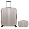 Hero - Lot Valise grand format et Vanity L ipari beiges OS