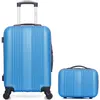Hero - Lot Valise cabine et Vanity L ipari bleus OS
