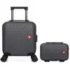 Swiss Kopper - Lot de 2 - Valise cabine XXS et Vanity SPIEZ noires OS