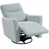 HOMCOM Fauteuil inclinable, fauteuil de relaxation avec repose-pieds, ...