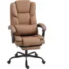 HOMCOM Chaise bureau ergonomique, fauteuil de bureau avec dossier incl...