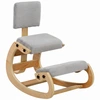 HOMCOM Chaise à Genoux Ergonomique avec Dossier, Siège Assis Genoux à ...