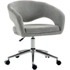 HOMCOM Chaise Bureau Ergonomique, Fauteuil de Bureau en Chenille avec ...