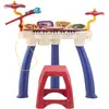 AIYAPLAY Piano enfant, clavier électronique batterie 2 en 1, 32 touche...