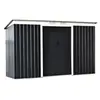 Outsunny Abri de jardin - remise pour outils - cabanon portes verrouil...