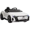 Voiture électrique enfant Audi RS e-tron GT - HOMCOM - Blanc - Effets ...