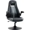 Fauteuil gaming réglable Vinsetto - Gris - 66x66x116cm - Pivotant - Re...