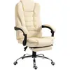 HOMCOM Fauteuil de bureau fauteuil manager grand confort réglable doss...