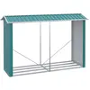 Outsunny Abri bûches de stockage pour bois de chauffage - 240L x 86l x...