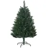 HOMCOM Sapin de Noël artificiel sapin artificiel 305 branches avec pie...
