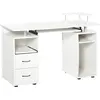 HOMCOM Bureau informatique multimédia multi-rangements 120L x 55l x 85...